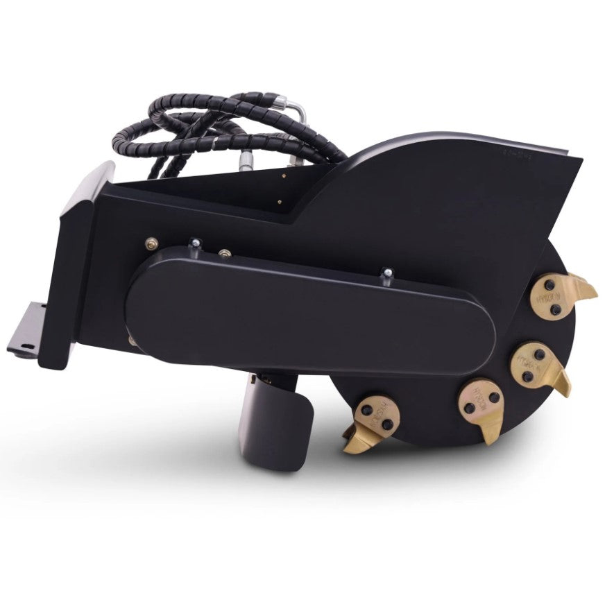 Stump Grinder Attachment for Mini Skid Steer Loader with 20.5" Cutting Wheel Universal Mount