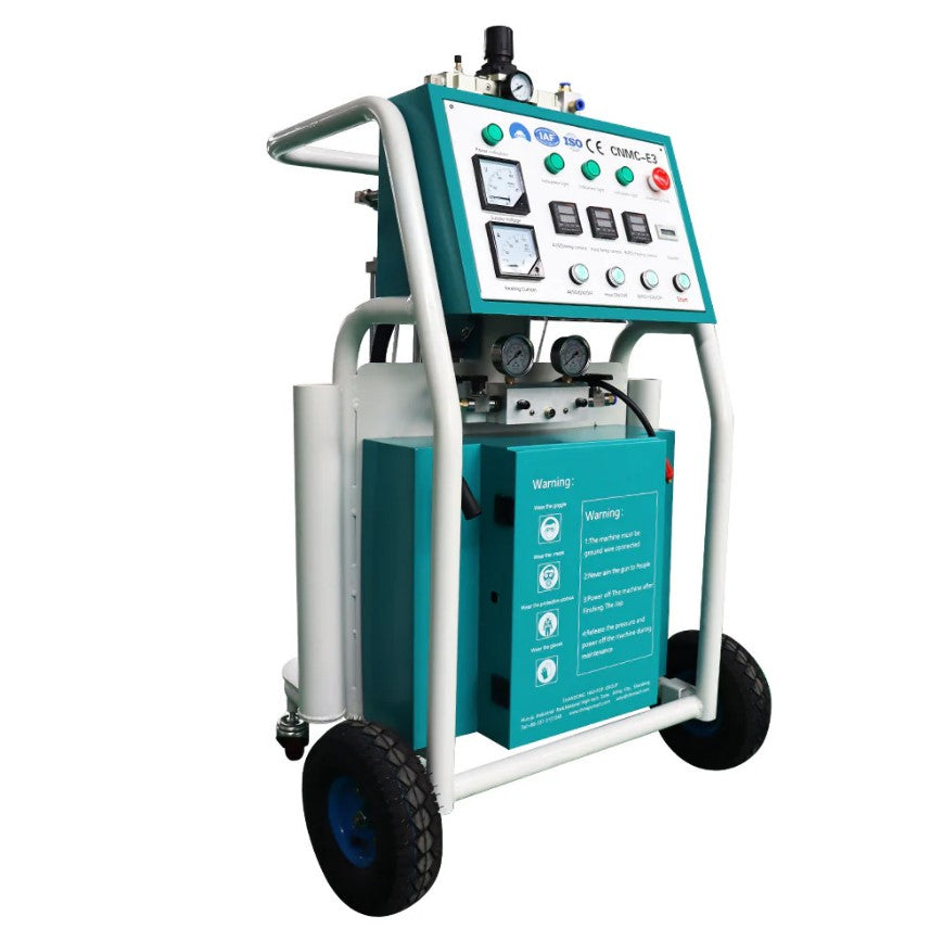 Polyurethane Foam Spray Machine For Roofing Insulation Closed-cell Foam Spraying Machine 110V