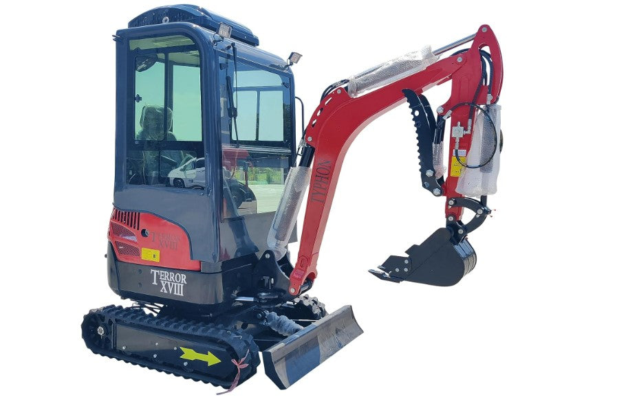 2 Ton Mini Excavator with AC Cabin - TYPHON TERROR XVIII