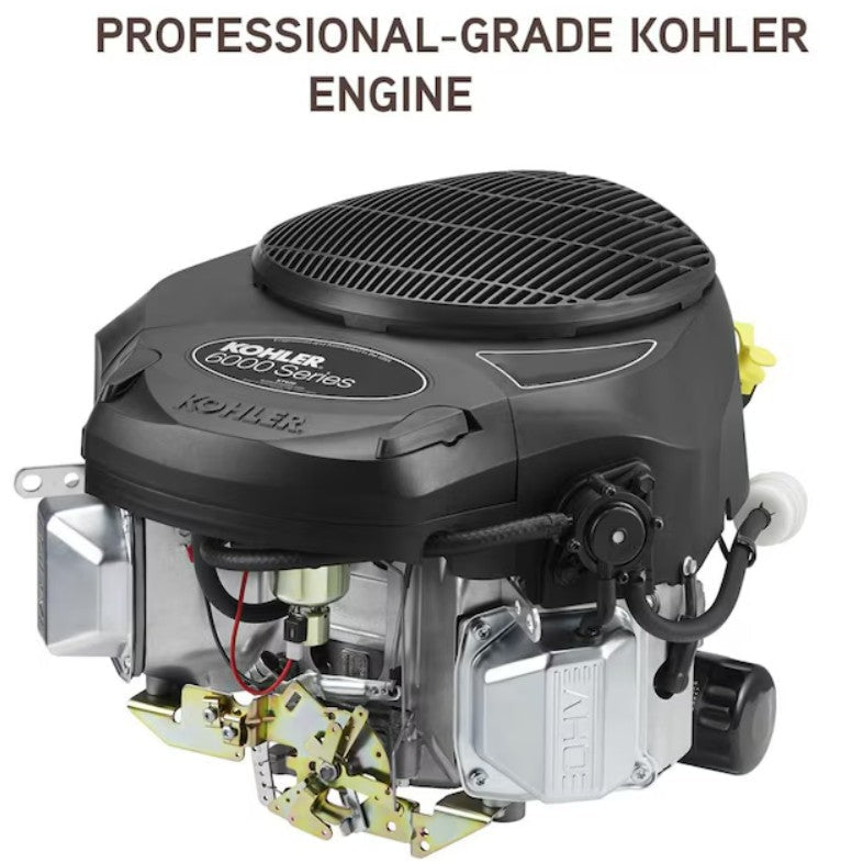 Professional-grade Kohler engine on a white background