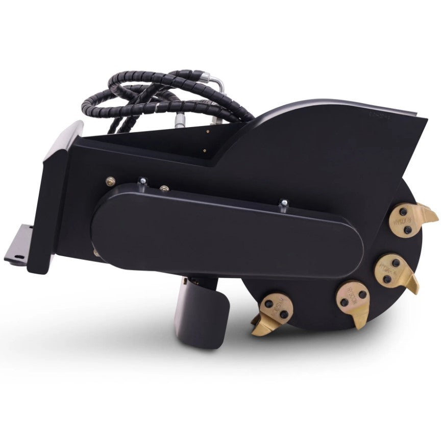 Stump Grinder Attachment for Mini Skid Steer Loader with 20.5" Cutting Wheel Universal Mount