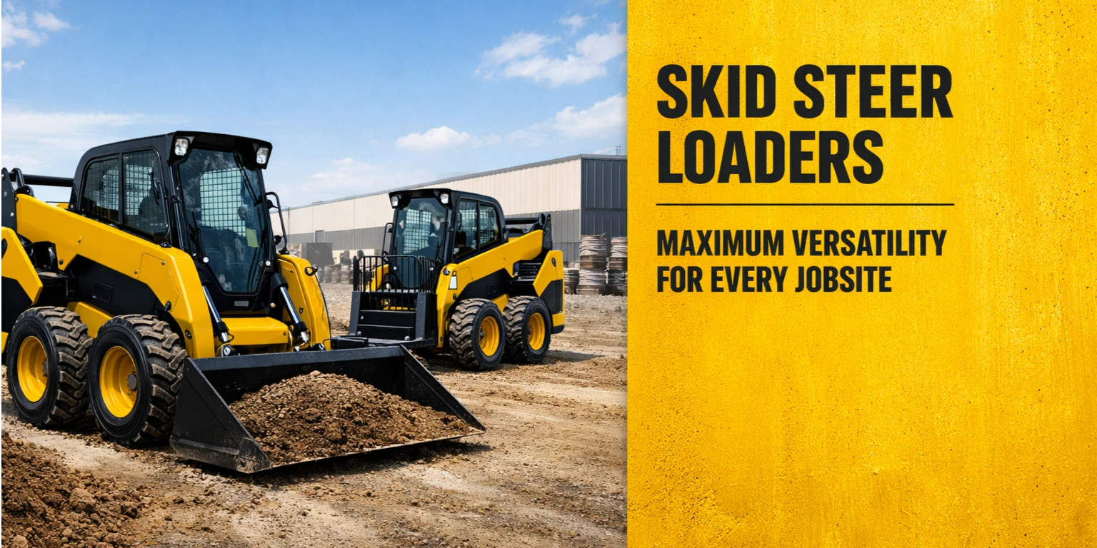 Why Skid Steer Loaders Are Essential for Any Jobsite