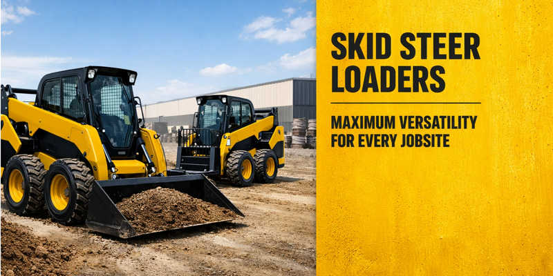 Why Skid Steer Loaders Are Essential for Any Jobsite