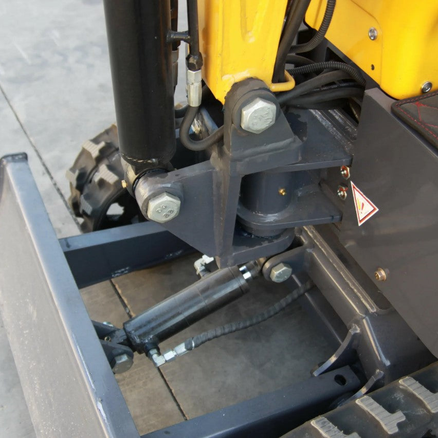 1 Ton 2024 AGT Mini Excavator W/ SIDE SWING BOOM & HYDRAULIC THUMB | AGT DM12-C