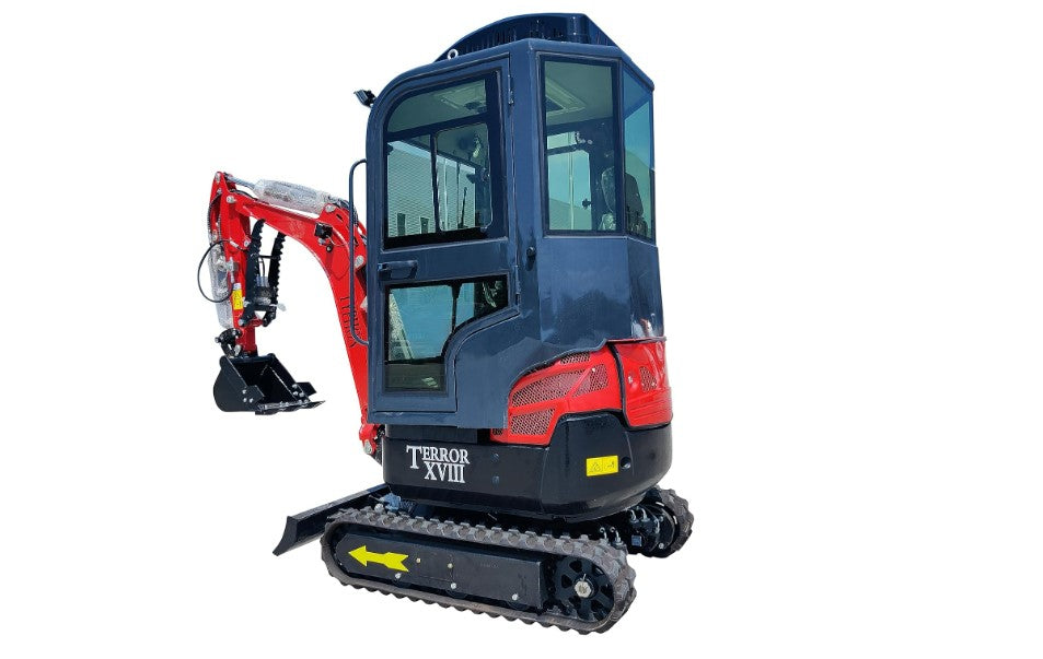 2 Ton Mini Excavator with AC Cabin - TYPHON TERROR XVIII