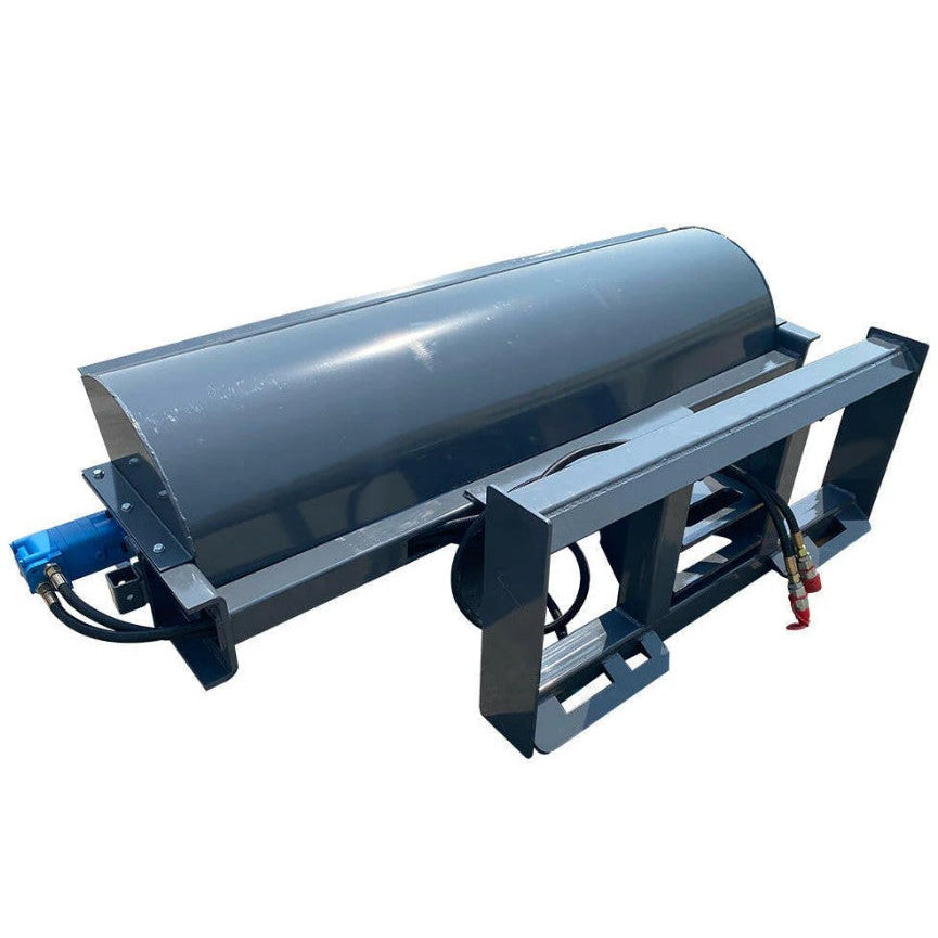 72" Skid Steer Broom Sweeper attachment, 16-21 gpm | AGT-SSAB72