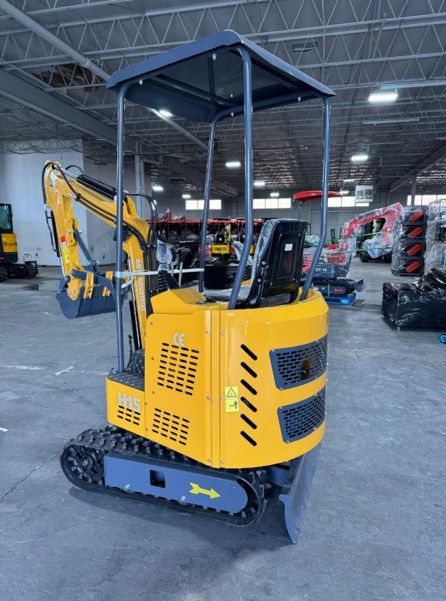 AGT H15 1.5 ton 13.5HP RATO Mini Excavator with pilot control system