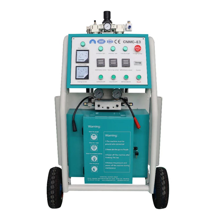 Polyurethane Foam Spray Machine For Roofing Insulation Closed-cell Foam Spraying Machine 110V
