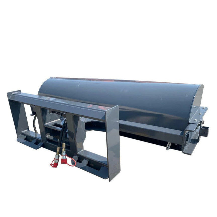 72" Skid Steer Broom Sweeper attachment, 16-21 gpm | AGT-SSAB72