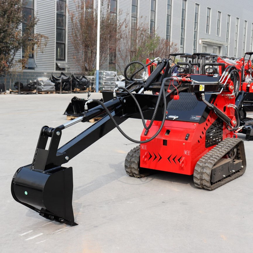 12in Fronthoe Attachment for Mini Skid Steer Loader Digger Attachment