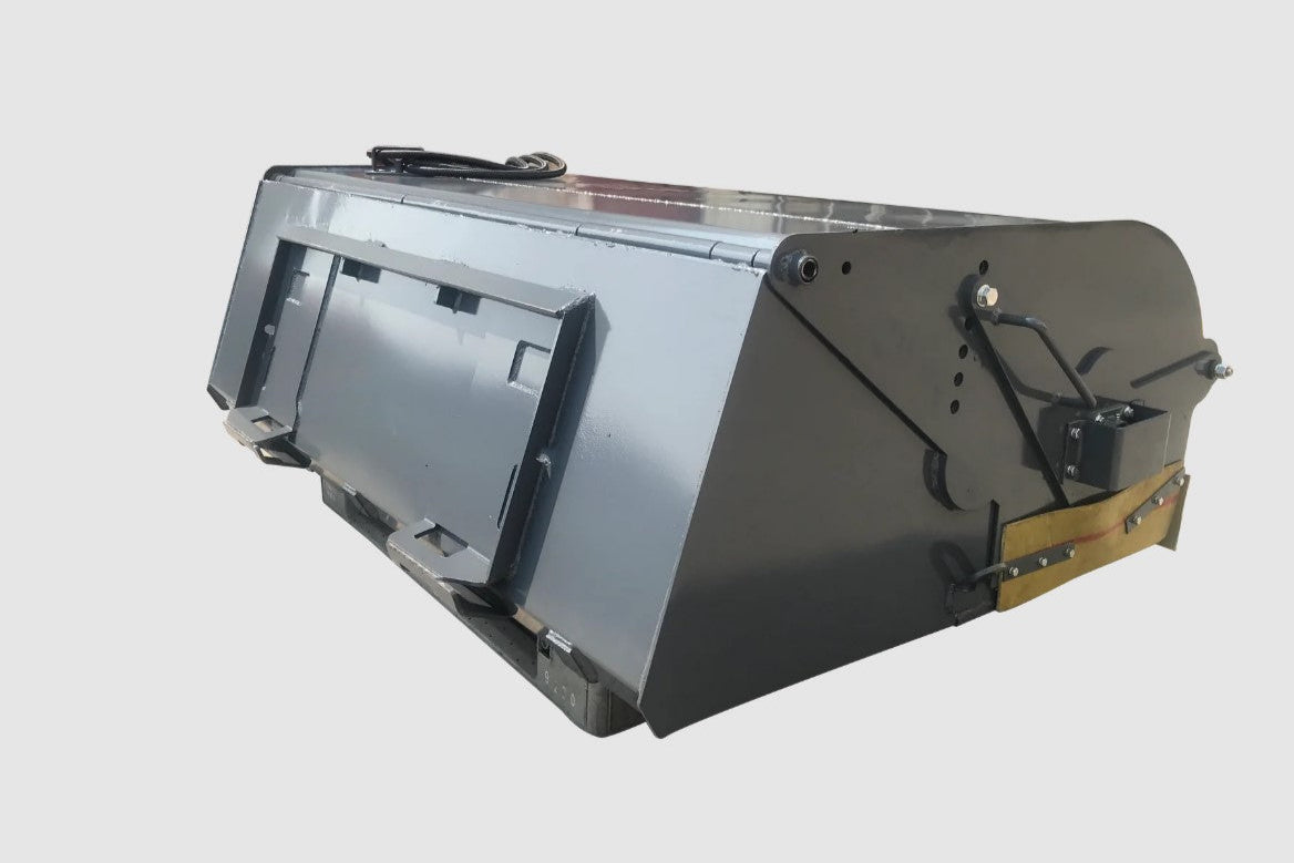 72 in Skid Steer Pick Up Broom Sweeper Attachment | AGT-SSBM72