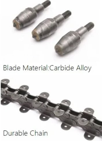 6.5hp Gasoline Walk Behind Trencher | RATO engine