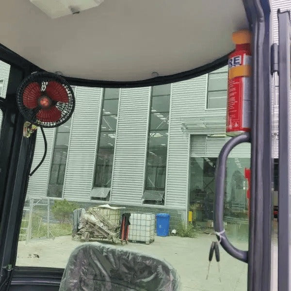 TYPHON Terror X Mini Excavator – 2,500lb Trench Digger w Cabin USA