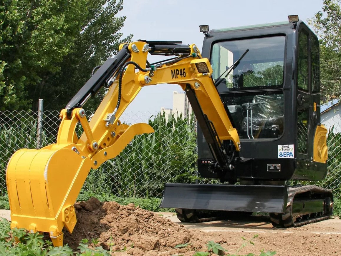 MACHPRO MP46 Mini Excavator – 2 Ton Farm Digger with EPA Engine
